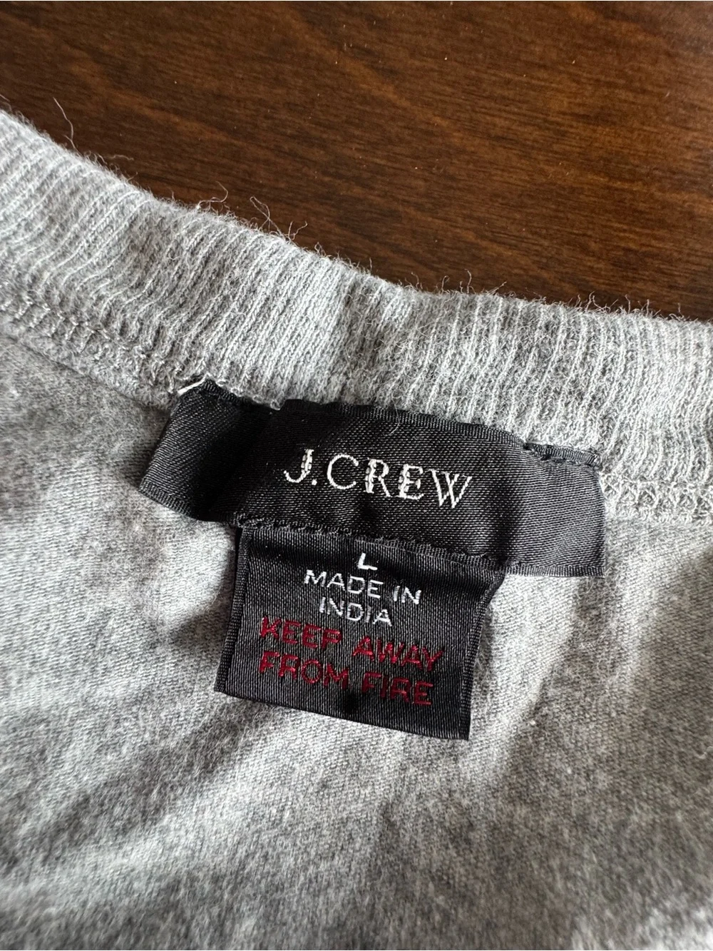 J. Crew Heather Gray Racerback Tank